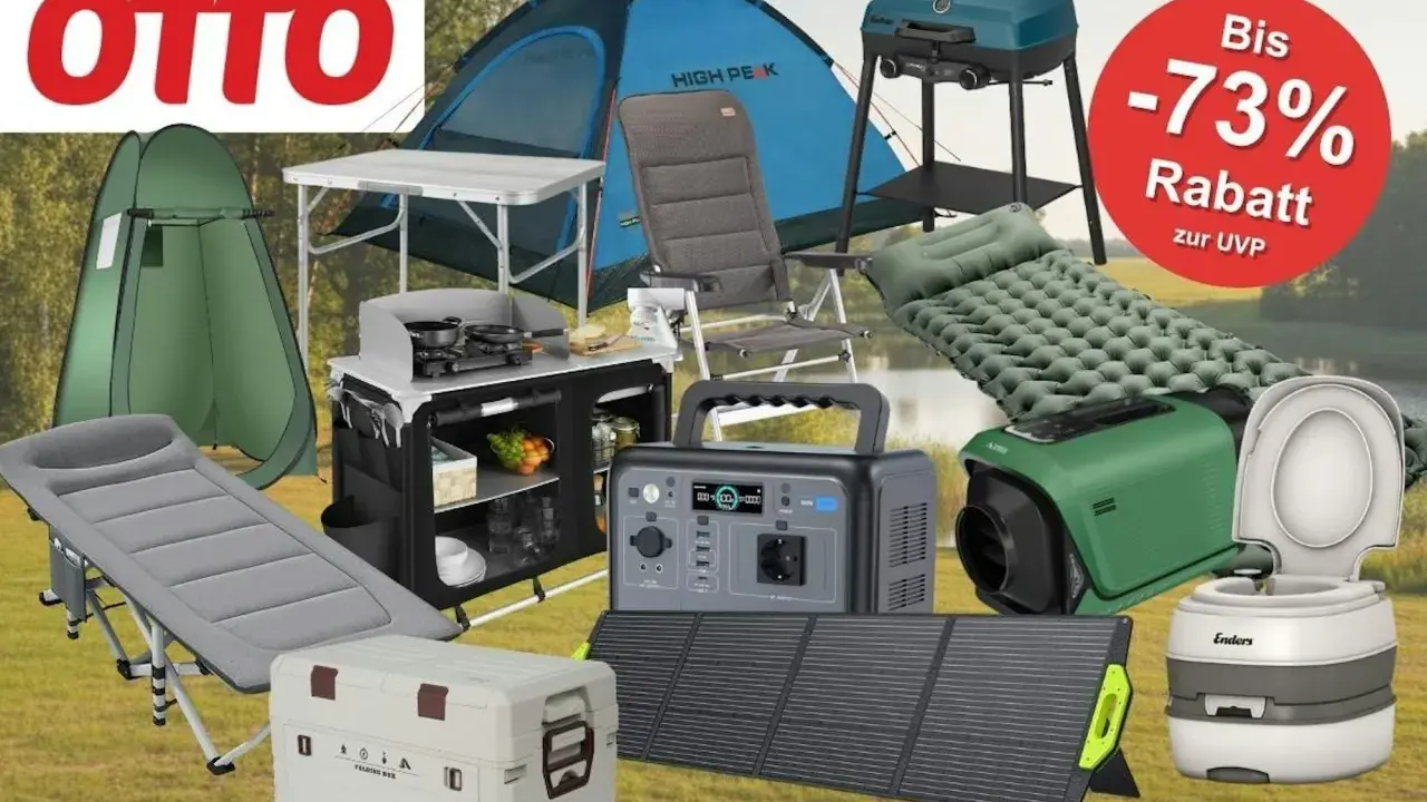 Alles für die camping grundausstattung: Zelt, Liege, Kocher, Kühlbox, Solarpaneel, Toilette und mehr. Otto bietet bis zu 73% Rabatt.