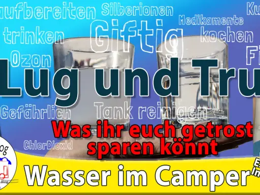 Wasseraufbereitung outdoor: Lug und Trug bei der Wasseraufbereitung im Camper. Ein Experten-Interview mit Rolf Liebig.