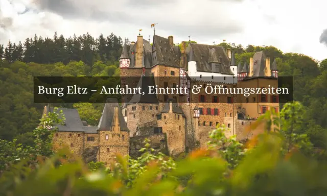 Märchenhafte Burg Eltz, ein Highlight für jeden Urlaub in Deutschland. Erkunden Sie die mittelalterliche Architektur und die grüne Umgebung.